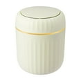thumbnail image 1 of Mini Push-type Desktop Trash,Waste Can with Press Type Lid,Tiny Desktop Waste Garbage Bin for Home,5.11x6.49 inch for Home,Office,Kitchen,Vanity Tabletop,Bedroom,Bathroom (Green), 1 of 8