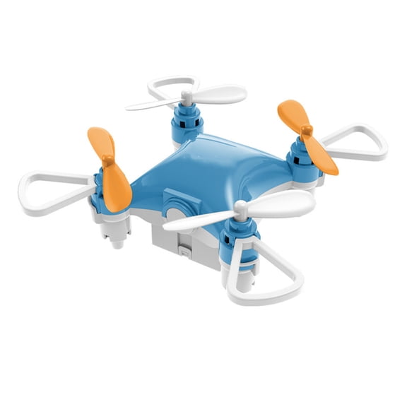 Mini Quadcopter Aircraft Pocket Size Remote Control Drone with Sensitive Handling and Protective Guards for High Speed Flight Holiday Toy