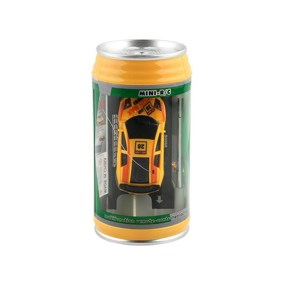 Mini RC 1:58 Scale Small Pocket Portable Micro Racing Car Can Miniature Coke Can Upgraded 2.4G Wireless Radio Remote Control for Multi-Users,New Year Gift Idea