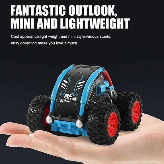 Mini RC Car Remote Control Stunt Car All-Terrain Off-Road Vehicle