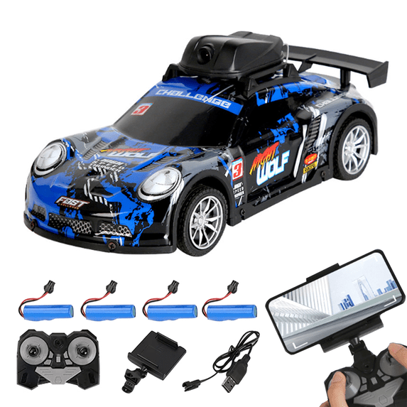 Mini Rc Car Toy Mini RC Drift Car for Adults, 2.4GHz 4CH APP-Controlled RC Car with HD ...