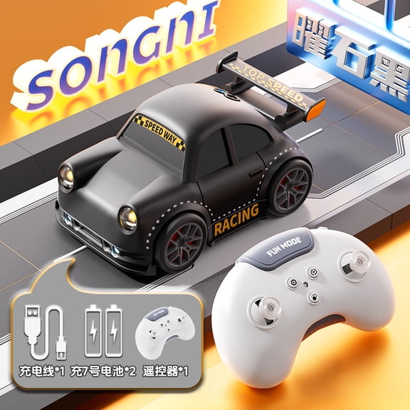 Mini RC Drift Car with Gesture Follow, Escape, 360° Spin & Light & Sound Effects