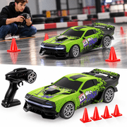 Mini RC Drift Car with Gyroscope,High Speed Remote Control Racing Car with Drifting Tires, Gift for Kids Adults Car Fevers