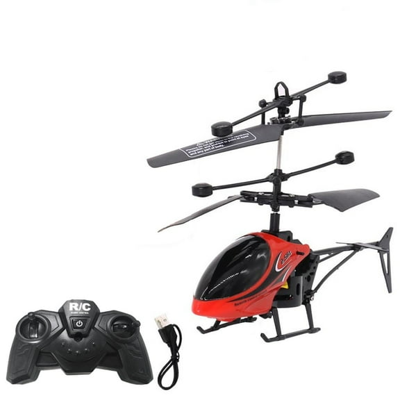 Mini RC Infrared Induction Remote Control RC Toy 2CH Gyro Helicopter RC
