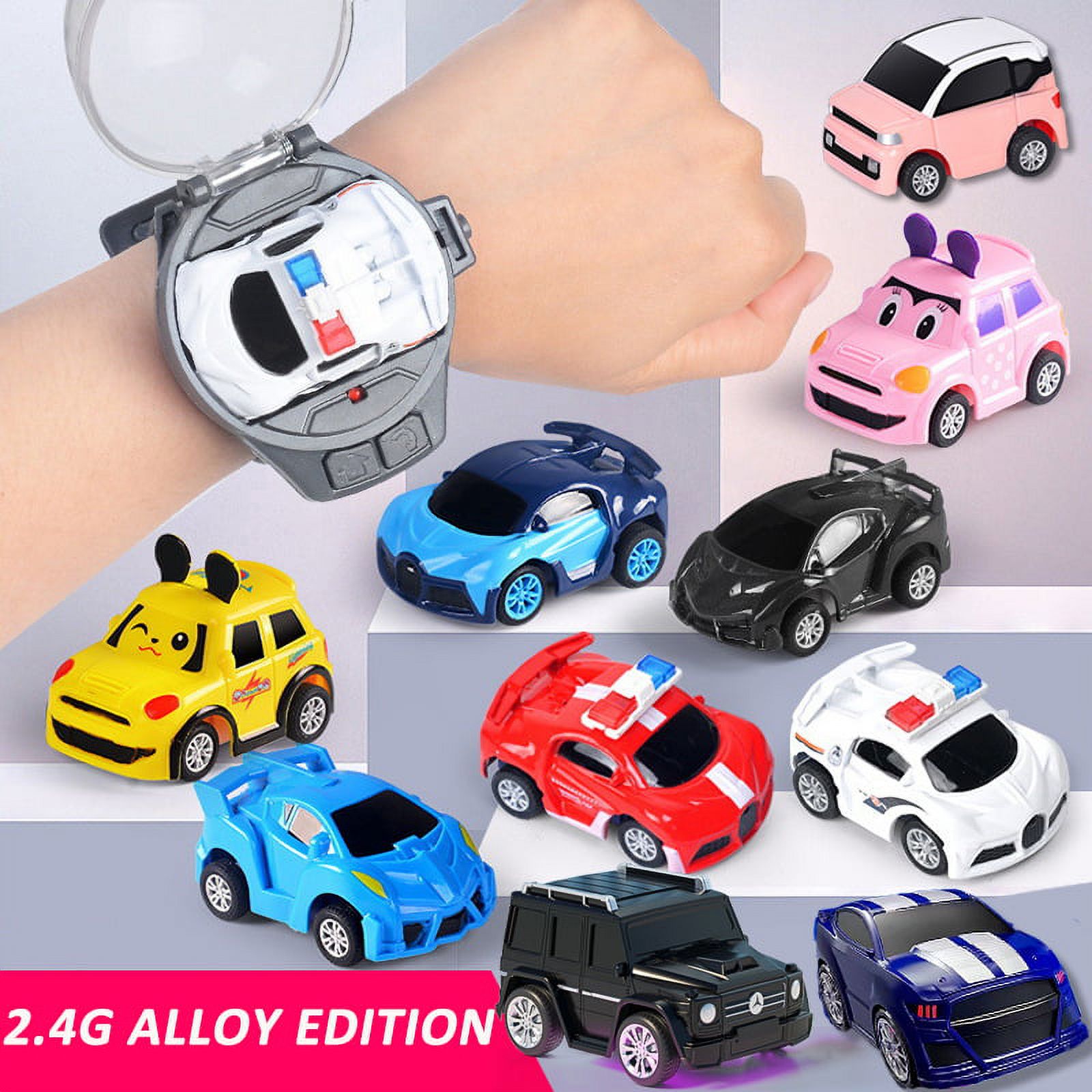 Mini RC Remote Control Car Watch Toys Electric Wrist Rechargeable Wrist