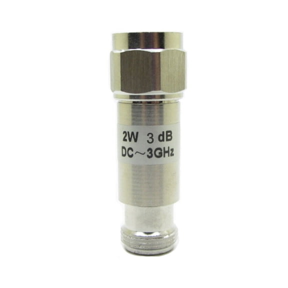 Mini RF Coaxial Attenuator 2W 1dB-40dB N Type Male to Female DC-3.0GHz 50 Ohm