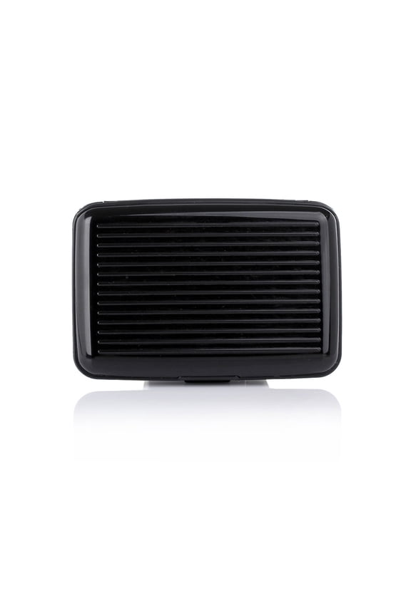 Mini RFID Aluminum Wallet Slim Credit Card Holder Business Box ID Case Travel Moneybag Storage Organizer with 6 Slots for Women Men