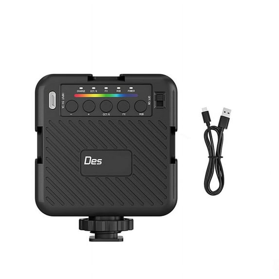 Mini RGB Video Lights Photography Lighting Selfie Light Mini Fill Light for Camera Photo Studio Consumer Electronics