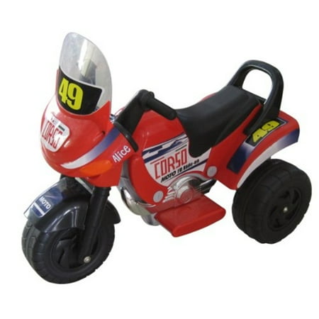 Mini Racer Battery Operated Kids Motorcycle (Red)