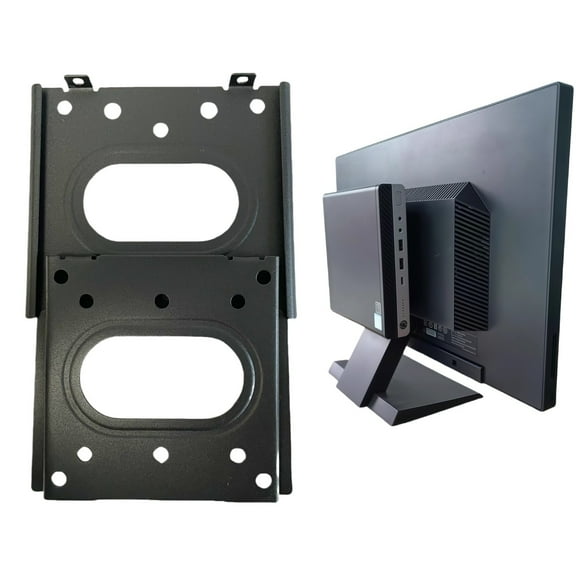 Mini Rack Mount for HP ProDesk 400 600 G3 G4 G5 G6 Mini PC HP EliteDesk 800 Mini Business Desktop 10-32 inch Small Host Rack Integrate Back Hanging Wall Hang mini-mainframe pylo Mounting Bracket