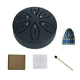 thumbnail image 1 of Mini Rain Drum, 6-Tone Steel Tongue Drum, Portable Small Percussion Instrument with Storage Bag, Lightweight Durable Musical Instrument for Practice and Performance, 1 of 5