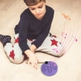 thumbnail image 1 of Mini Rain Drum Percussion Instrument, 3-Inch Steel Tongue Drum with 6 Tones, Portable for Children Includes Storage Bag Stick, Music Education Playtime, 1 of 5