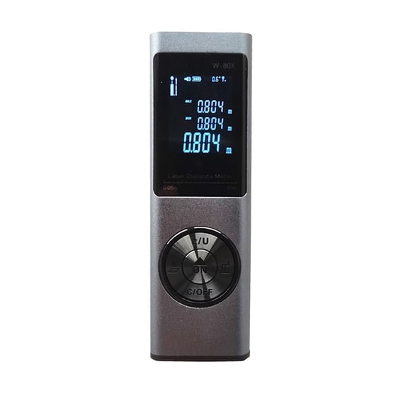 Mini Ranfinder Distance Meter 40M 60M 80M Recharable Digital Ran Finder Area Volume Multi-anl Measuring Tool ,Easy to Use