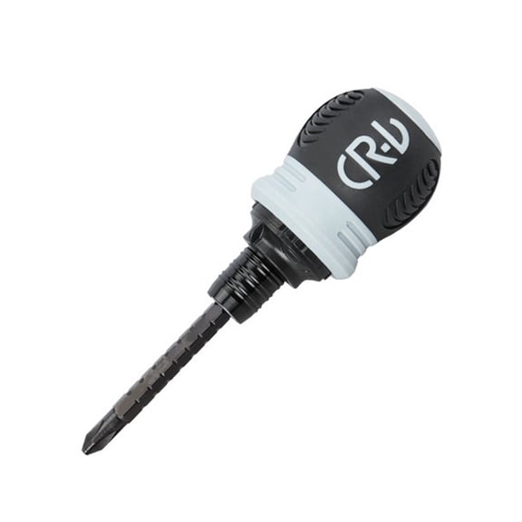 Mini Ratchet Screwdriver Dual-purpose Batch Head Telescopic Labor-Saving Tool
