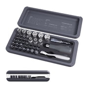 41-Pieces Mini Ratchet and Screwdriver Set, Polycarbonate and Alloy Steel, Compact and Portable