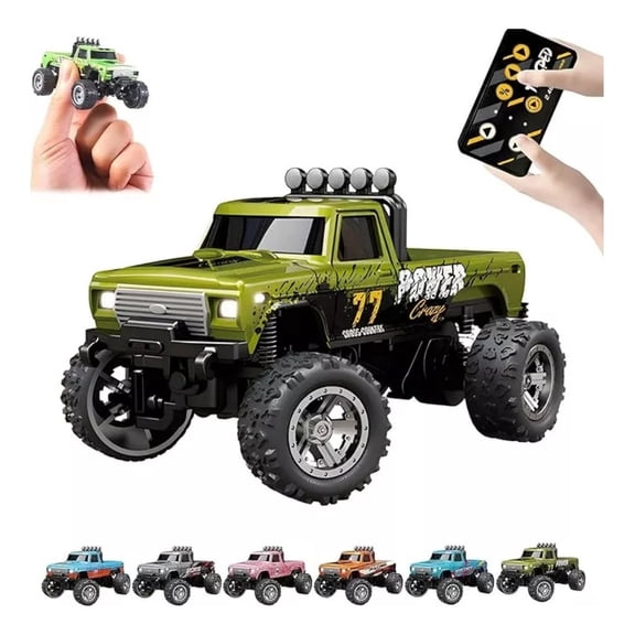 Mini Rc Monster Truck, Scale Remote Control Monster Truck