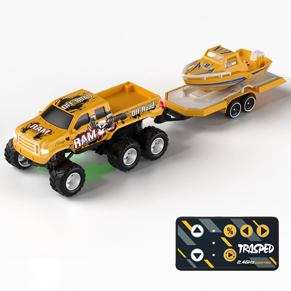 1 64 Scale 4WD RC Monster Truck Off Road CompactDesktop