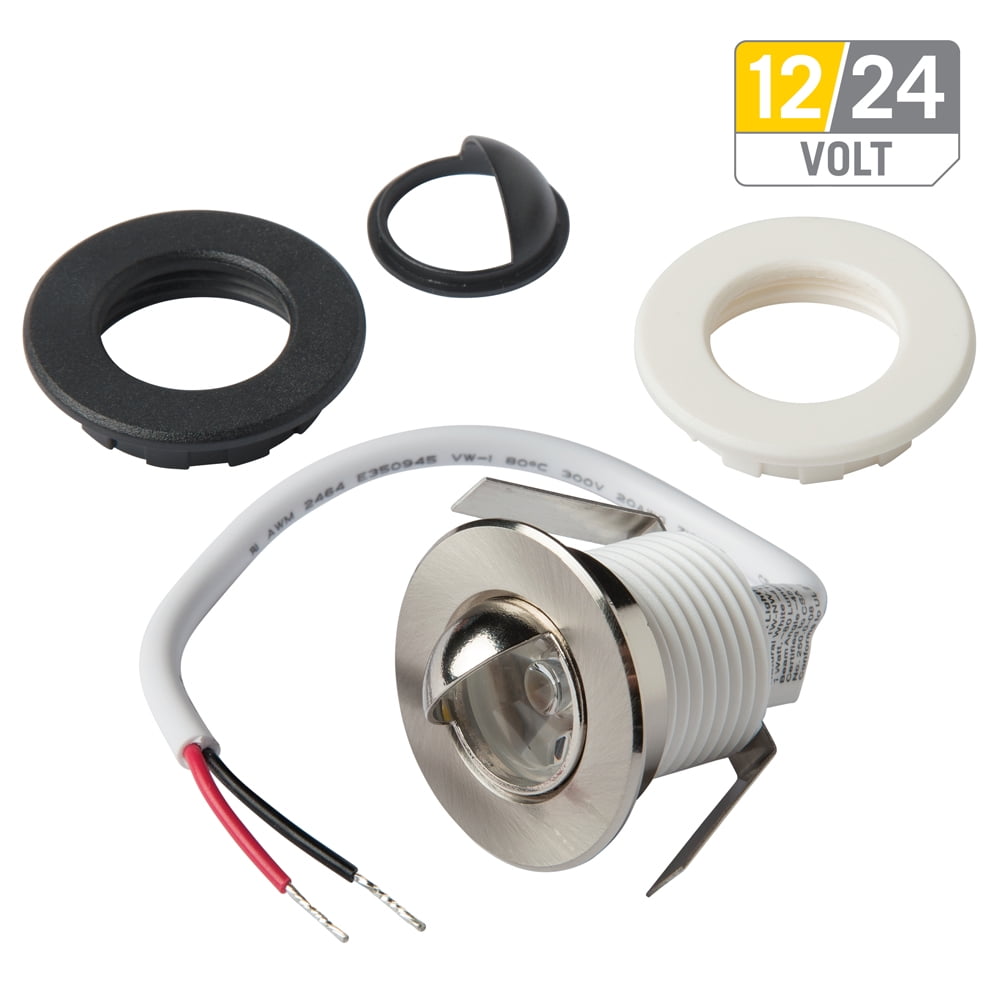 Soft Bright White Mini LED Puck Light with Remote Control
