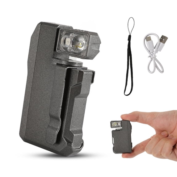 Mini Rechargeable EDC Flashlight Small Pocket Keychain Powerful Flashights with Rotable Lamp Head for Outdoor Camping Emergency