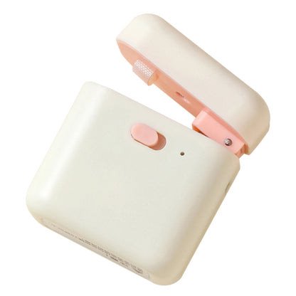 Mini Rechargeable Magnetic Bag Sealer for Snacks and Produce with High-Heat Freshness Seal, Portable Design, and Built-In Magnet for Kitchen Storage