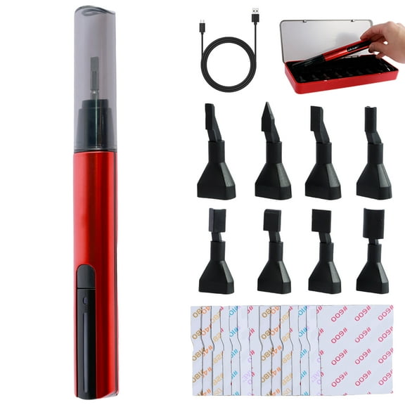 Mini Reciprocating Sander Set Portable Electric Sanding Pen USB Rechargeable Mini Sander with Overload Protection 3 Gears Adjustable Sanding Pen Polishing Machine for Grinding Polishing Surfaces