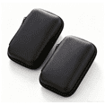 thumbnail image 1 of Mini Rectangle Earbuds Case 2 Pack - Portable Hard‑shell Electronic Zipper Case - Carrying Storage Pouch for Earphone, Ear Bud, Adapter, Cable, Charger, Digital Accessories Black, 1 of 2