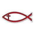 thumbnail image 1 of Mini Red Cross Fish, 1 of 1