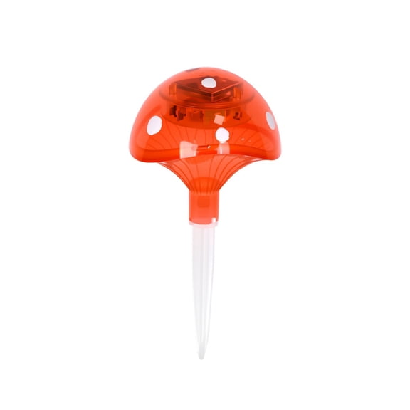 Mini Red Mushroom Solar Light - 7.87x3.94'' Plastic Outdoor Decor Stake Light, 1PC
