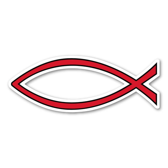 Mini Red Plain Fish