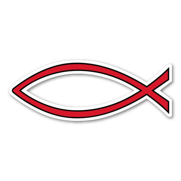 Mini Red Plain Fish