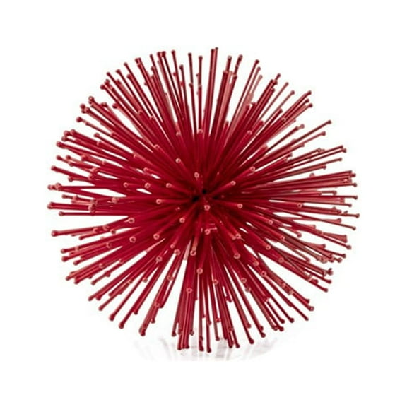 Mini Red Spiky Sphere Home Accent Filler