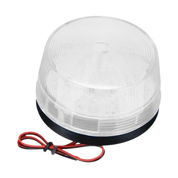 Mini Red Strobe Siren Wired Alarm Flash Light D C12V/AC AU