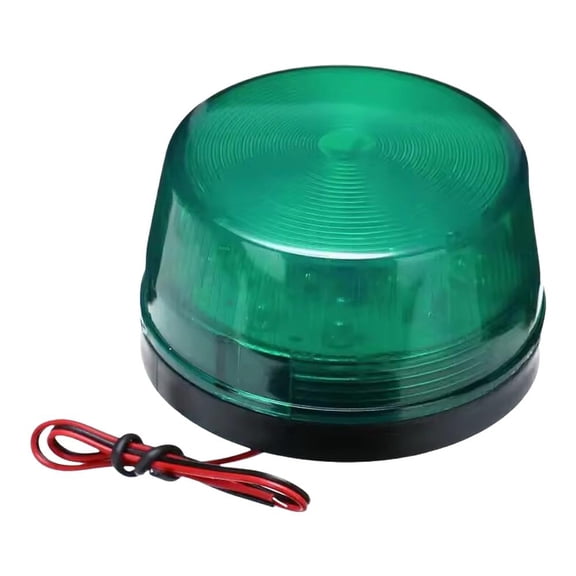 Mini Red Strobe Siren Wired Alarm Flash Light D C12V/AC R7Q6 AU 9CS9 U8L6 By NZRUANE