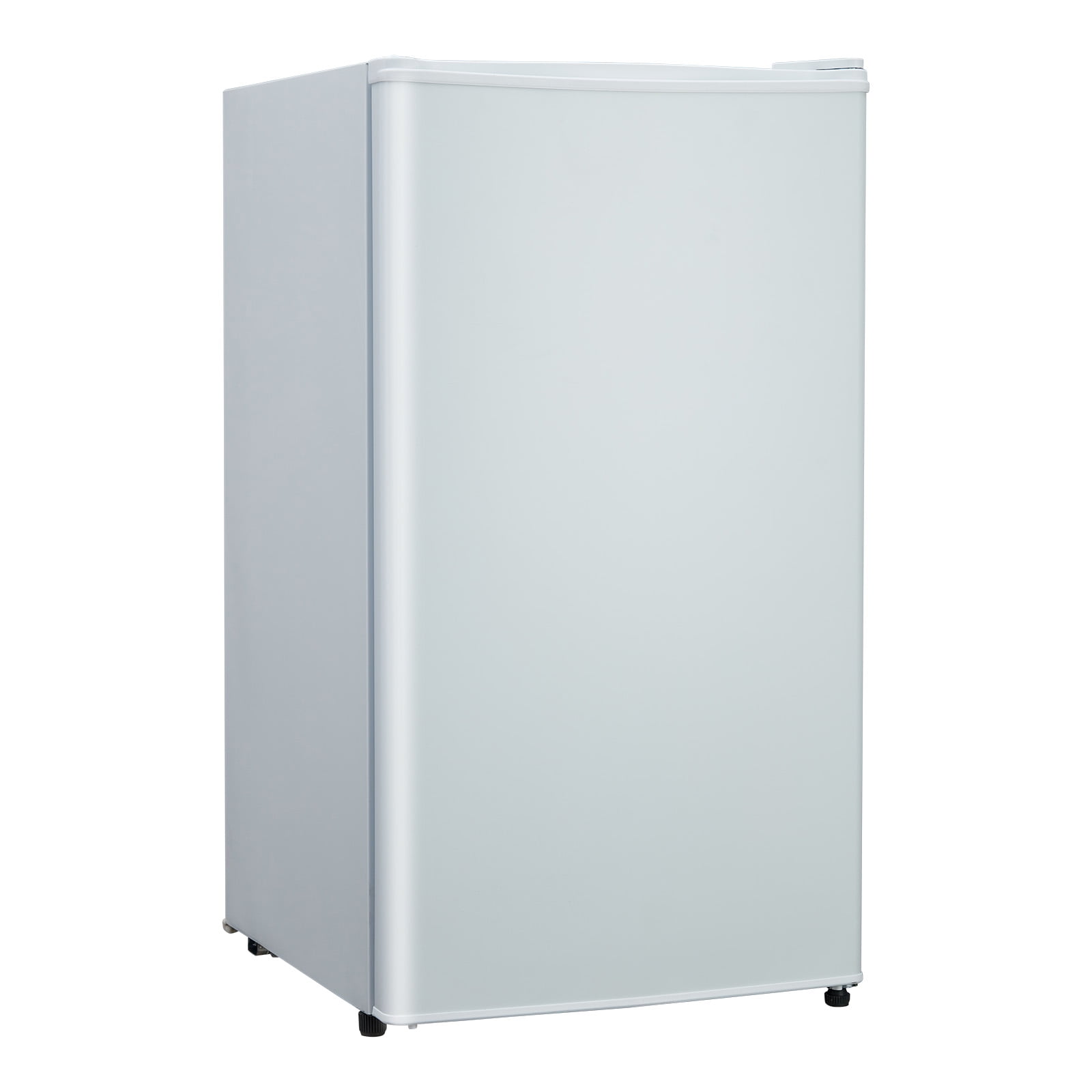Mini Refrigerator Freezer - Adjustable Thermostat, Reversible Door - 3.2 CU.FT - Dorms, Offices, RVs, Garages, Apartments - White