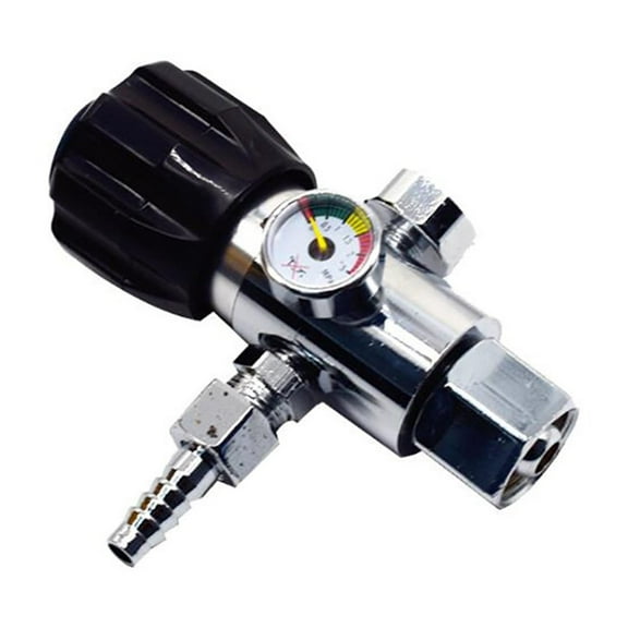 Mini Regulator Pressure Reducing Regulators Valve G5/8 Pressure Reducer Anti Fall Welding Gas Meter ,Easy to Install
