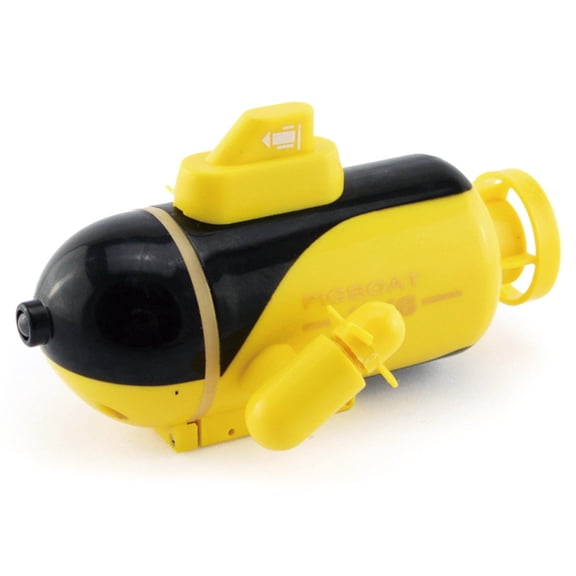 Mini Remote Control Submarine, RC Submarine 4-Channel Remote Control Diving Boat with Dual Propellers and LED Light for Pool Lake