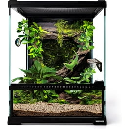 Exo Terra Glass Natural Terrarium Nano/Tall - 8in x 8in x