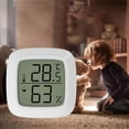 thumbnail image 1 of Mini Reptile Temperature Humidity Meter ± 1 ℃ ± 5% High-Accuracy Digial Display Battery Powered Thermometer Hygrometer For Pet Rearing Box, 1 of 7