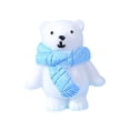 thumbnail image 1 of Mini Resin Polar Bear Figurines Tiny Animal Sculptures For Desktop And DIY Craft Projects, 1 of 7