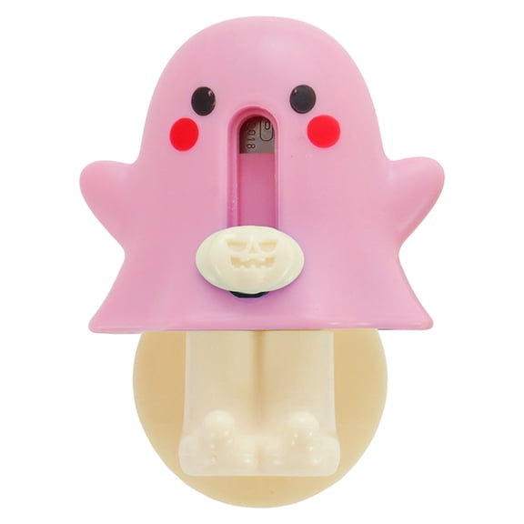 Mini Retractable Utility Knife Cartoon, 1 Pc Adorable Ghost-Shaped Box Cutter, Pocket Size Art Craft Cutter For Office, Home, Artscrafts, Cartons,Cardboard, Paper, Package Opener,Pink