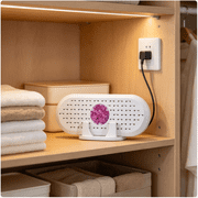 Mini Reusable Household Dehumidifier, Rechargeable Silica Gel Air Dryer, Color Changing Cordless Moisture Absorber, Wardrobe Closet Safe