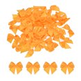 thumbnail image 1 of Uxcell 200Pcs Mini Ribbon Bow 1" Mini Fabric Satin Ribbon Flower Bows for Craft DIY Sewing Wedding Birthday Party Orange, 1 of 6