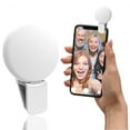thumbnail image 1 of Mini Ring Light, Upgraded Small Clip On Ring Light, Portable LED Light for Phone, 3 Color Lighting Modes and Adjustable Brightness Selfie Light, Tool for Tiktok Stuff, Photos, 1 of 5