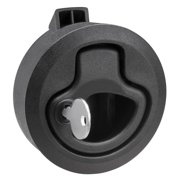 Mini Ring Pull Nylon Locking, Black