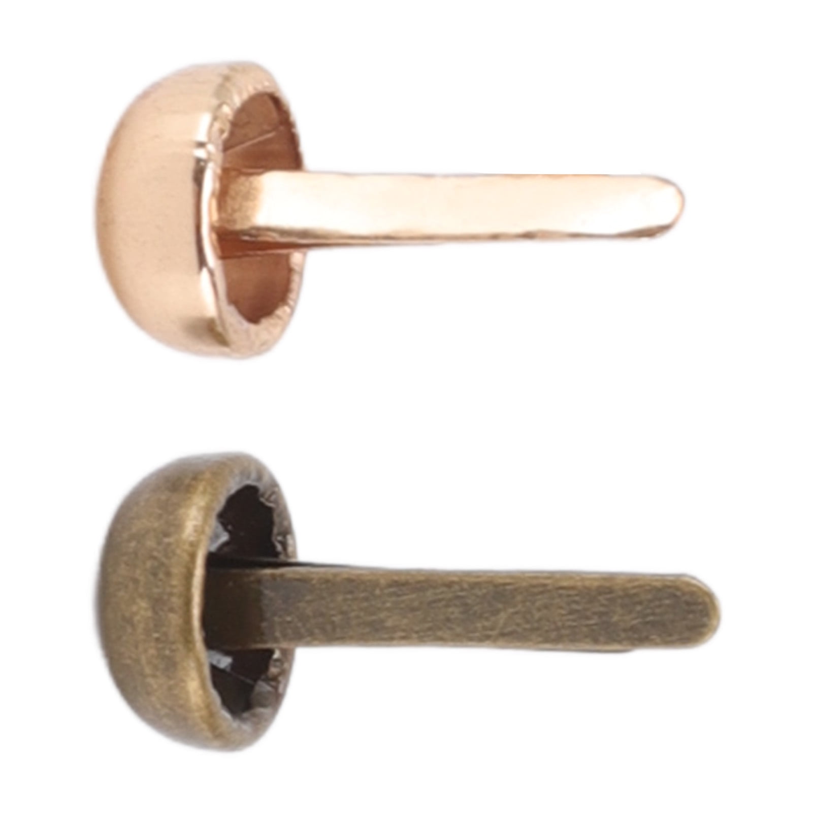 Mini Rivets, 200pcs Mini Brads 8mm Round Head DIY Handcraft