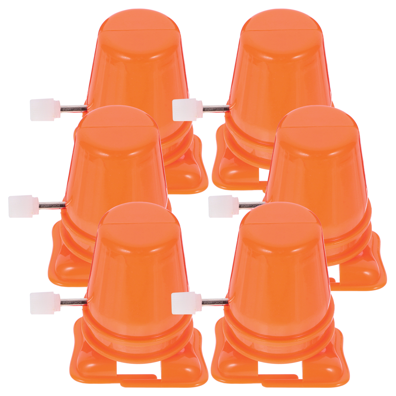 Mini Robot 6 Pcs Kids Playset Clockwise Movement Wind up Toy Mechanism