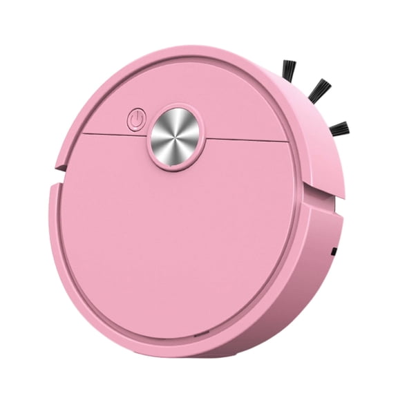 Mini Robot Vacuum for Car, Car Robot Vacuum, 3 in 1 Rechargeable Smart Sweeper, for Hard Floors, Pet Hair, Low Noise Auto Cleaning Machine by Weiweigg