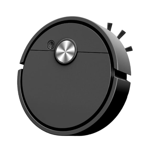 Mini Robot Vacuum for Car, Car Robot Vacuum, 3 in 1 Rechargeable Smart Sweeper, for Hard Floors, Pet Hair, Low Noise Auto Cleaning Machine by Weiweigg