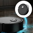 thumbnail image 1 of Mini Robot Vacuum for Car, Mini Cleaner Sweeping Robot, 3 in 1 Rechargeable Multifunctional Smart Cleaning Machine with Wet Mopping for Hard Floors Pet Hair Carpets(Black), 1 of 9
