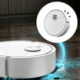 thumbnail image 1 of Mini Robot Vacuum for Car, Mini Cleaner Sweeping Robot, 3 in 1 Rechargeable Multifunctional Smart Cleaning Machine with Wet Mopping for Hard Floors Pet Hair Carpets(White), 1 of 9